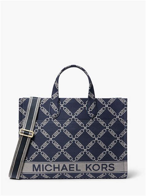 michael kors jacquard gathered tote|Shop MICHAEL Michael Kors Large Gigi Jacquard Logo Tote .